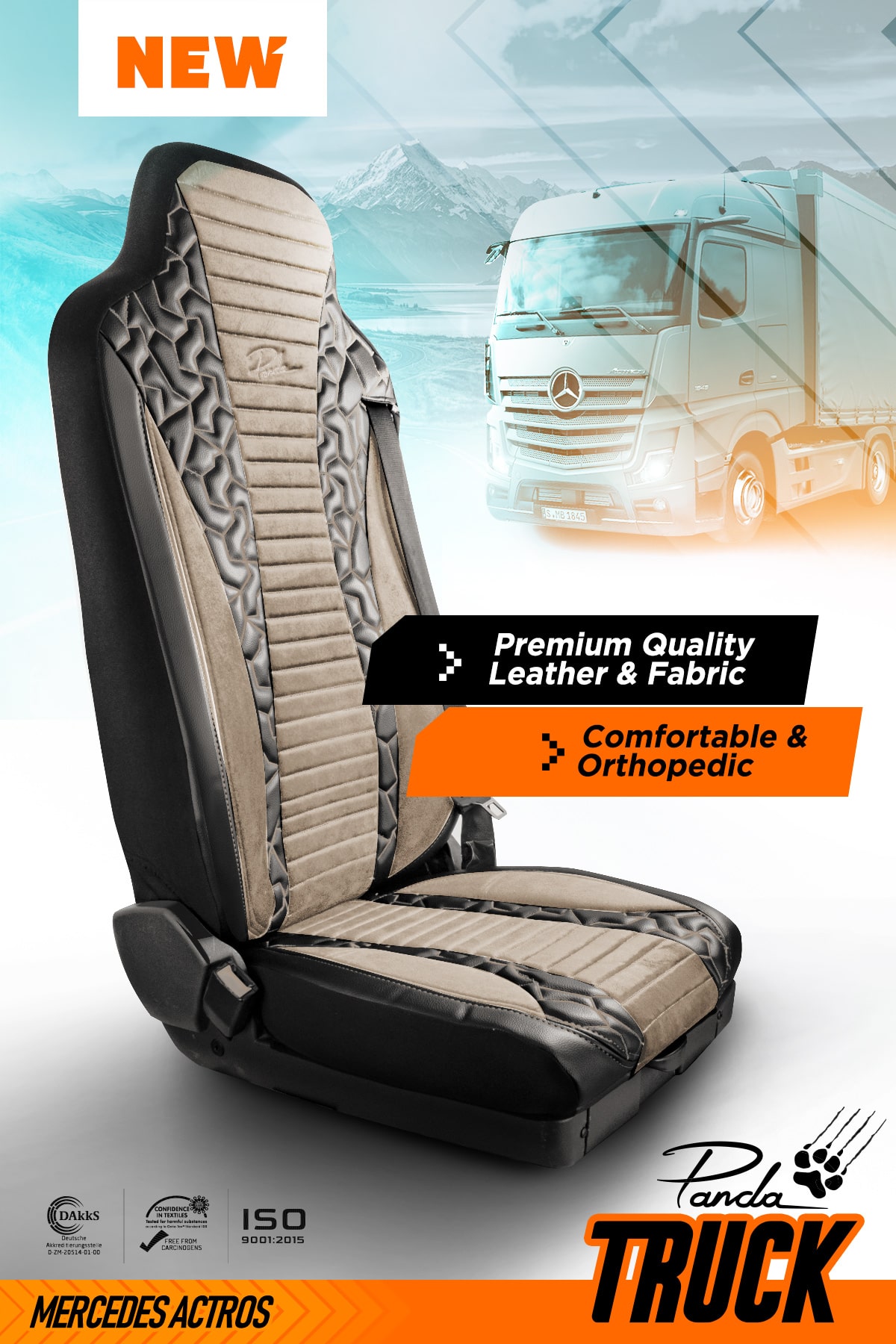 Leather Truck Seat Cover